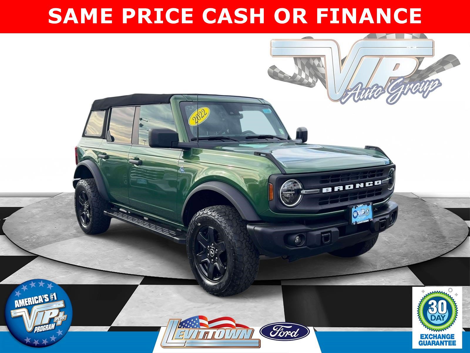 2022 Ford Bronco 4-Door Black Diamond