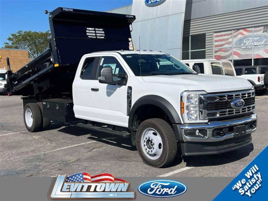 New 2026 Ford F-550 Mason Dump Body 12 Ft Dyna Pro Mason Body XL 4WD SuperCab 192 WB 84 CA