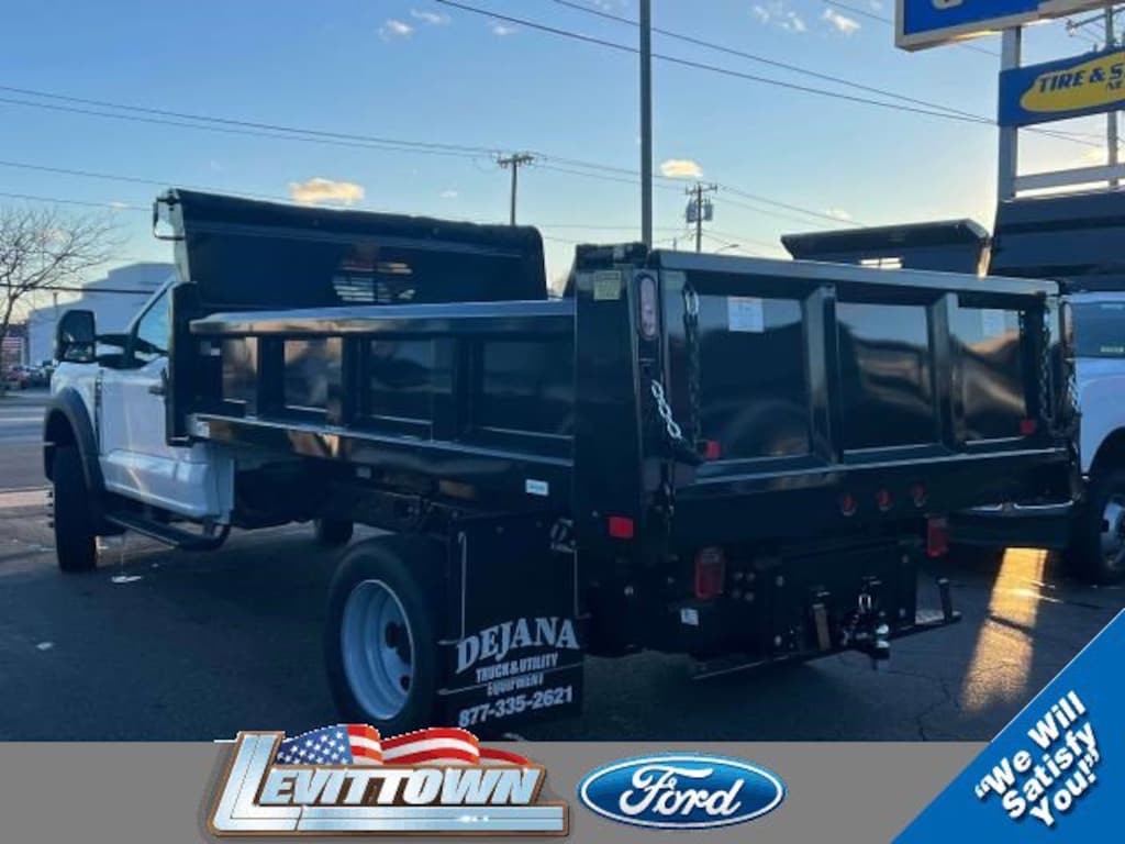 New 2024 Ford F-600 Mason Dump Body 11 Ft Eliminator Dump Body  XL 4WD Reg Cab 169 WB 84 CA