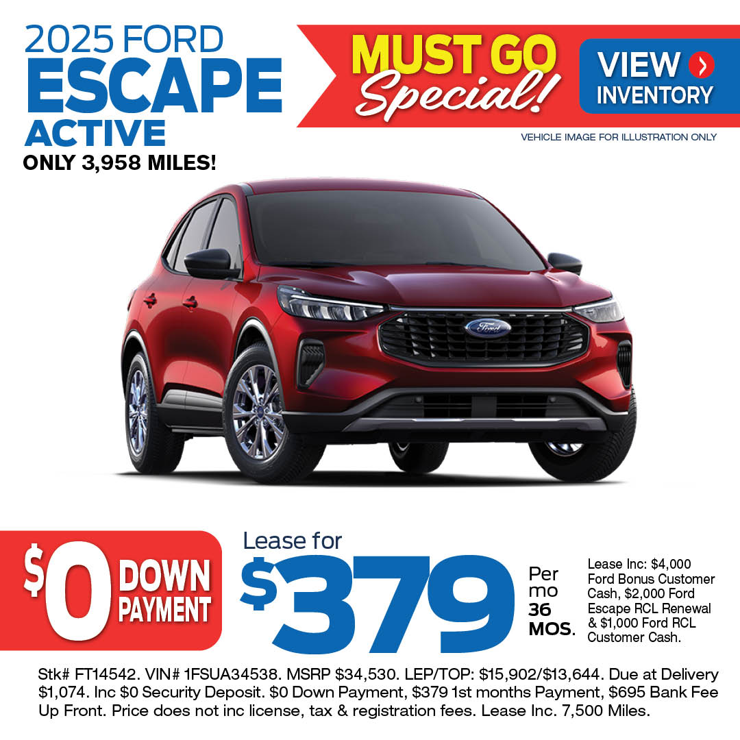 2025 Escape Active F14542
