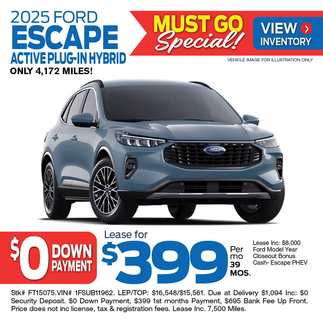 2025 Escape Active PHEV FT15075
