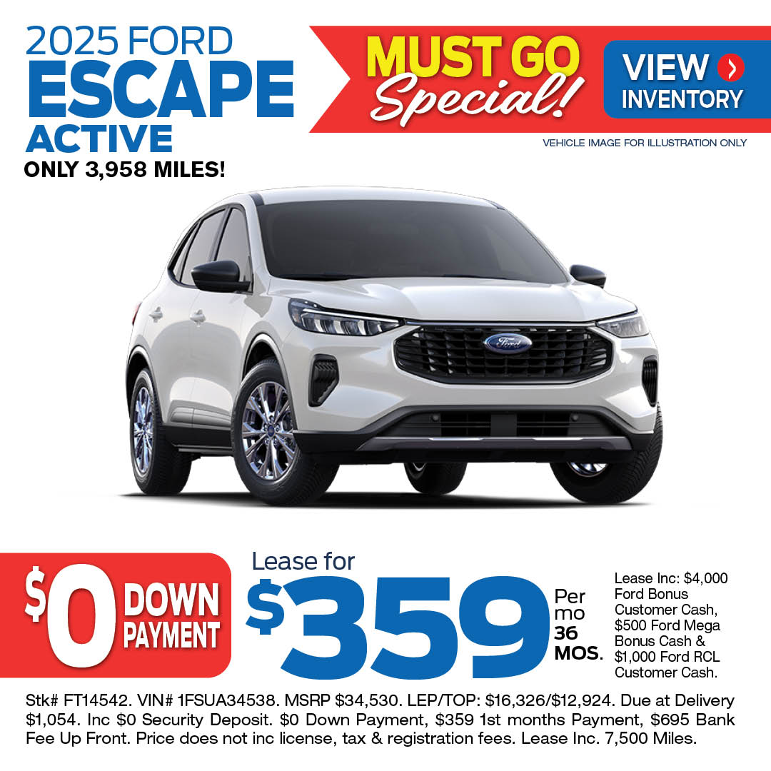 2025 Escape Active F14542