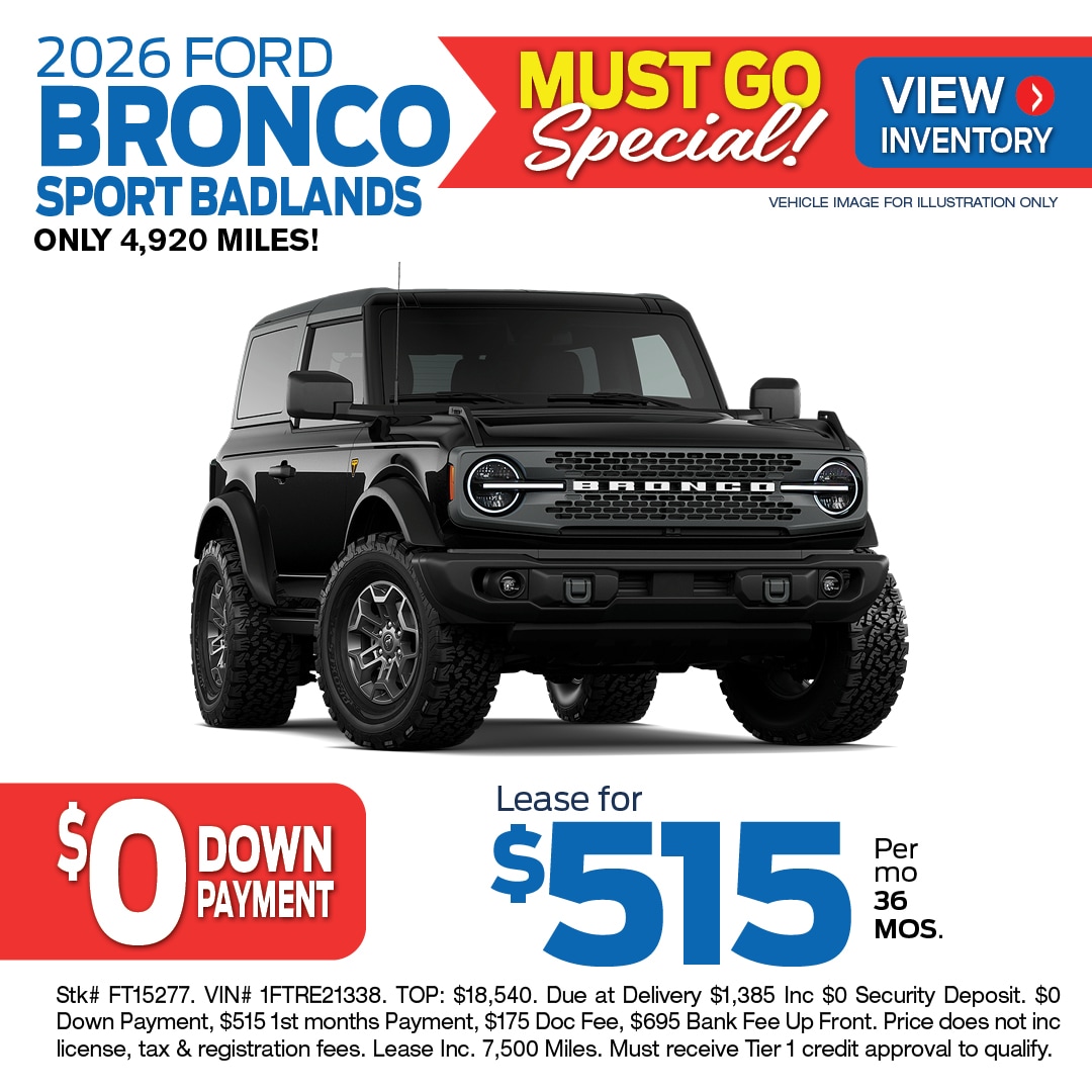 2026 Bronco Sport FT15277