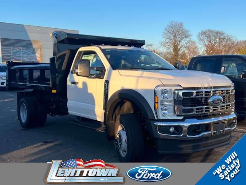 New 2024 Ford F-600 Mason Dump Body 11 Ft Eliminator Dump Body  XL 4WD Reg Cab 169 WB 84 CA