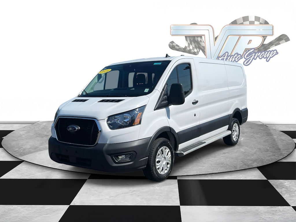 Used 2024 Ford Transit Cargo Van T-250 130 Low Rf 9070 GVWR RWD