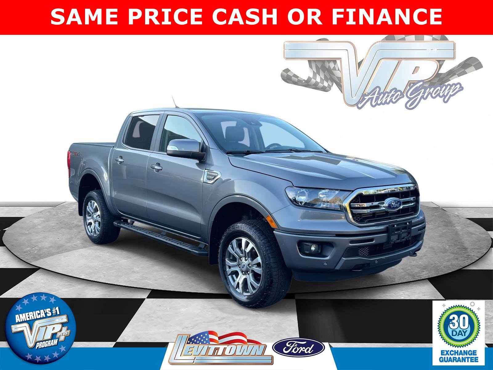 2022 Ford Ranger LARIAT 4WD SuperCrew 5 Box 