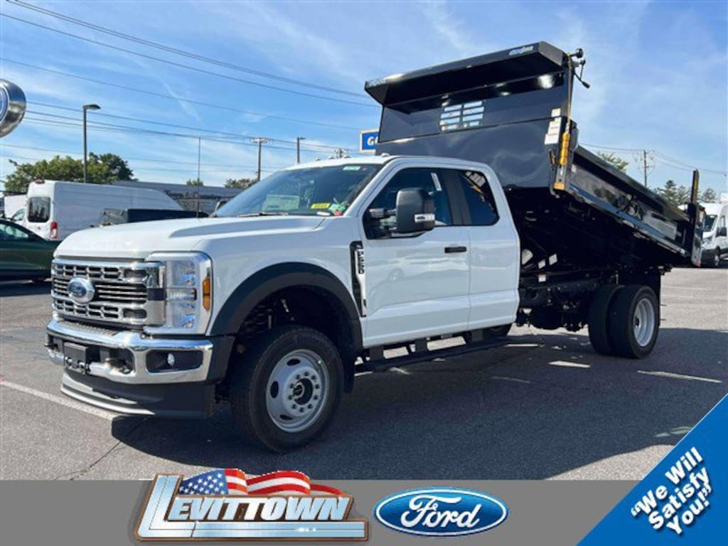 New 2026 Ford F-550 Mason Dump Body 12 Ft Dyna Pro Mason Body XL 4WD SuperCab 192 WB 84 CA