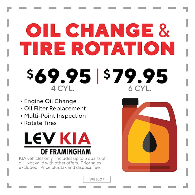 MA Kia Service and Parts Coupons Lev Kia of Framingham