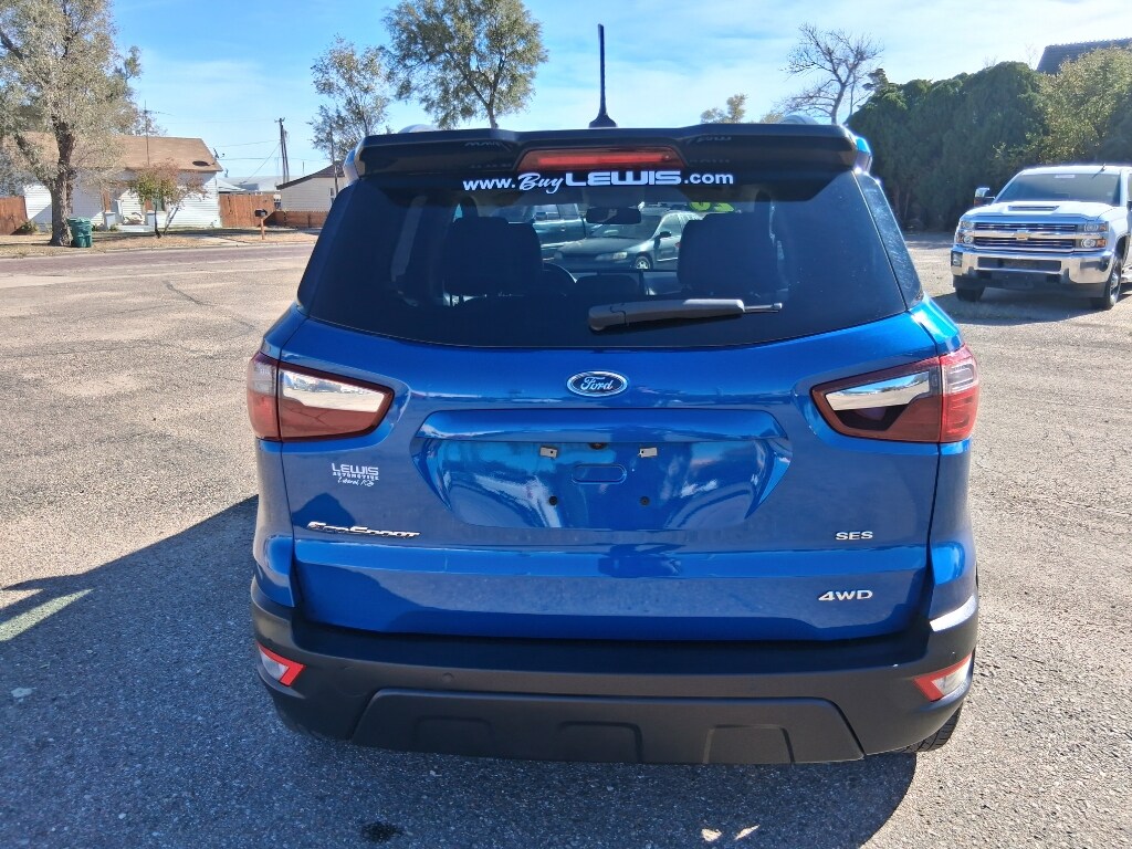 Used 2020 Ford EcoSport SES Sport Utility