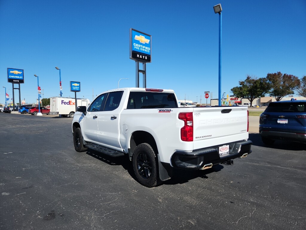 Used 2024 Chevrolet Silverado Custom Trail Boss Crew Cab
