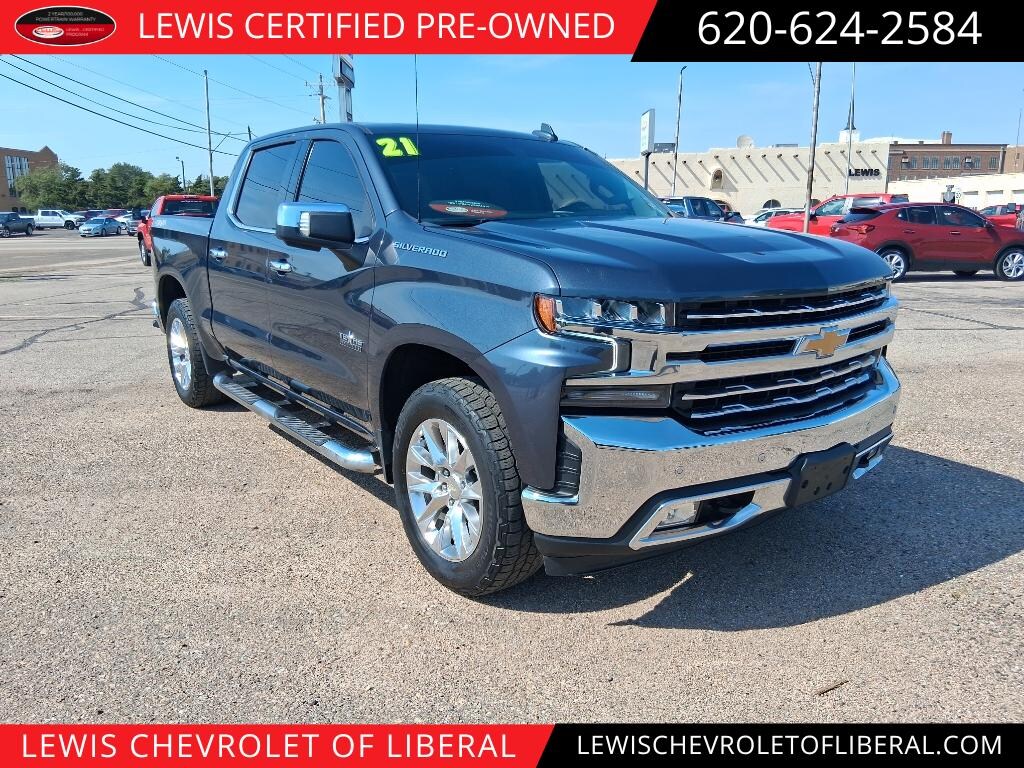 Used 2021 Chevrolet Silverado LTZ Crew Cab