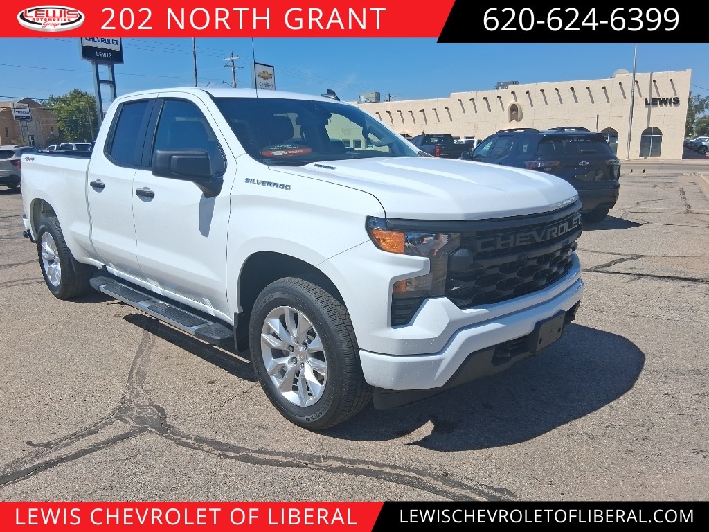Used 2024 Chevrolet Silverado Custom Truck Double Cab