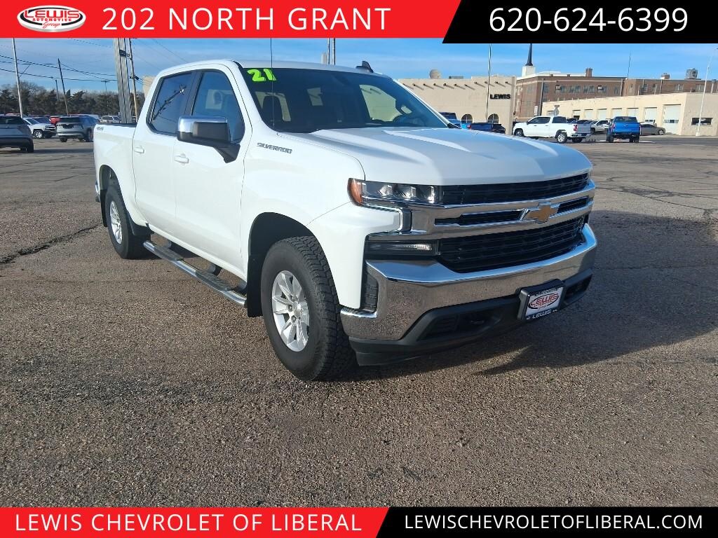 Used 2021 Chevrolet Silverado LT Truck Crew Cab