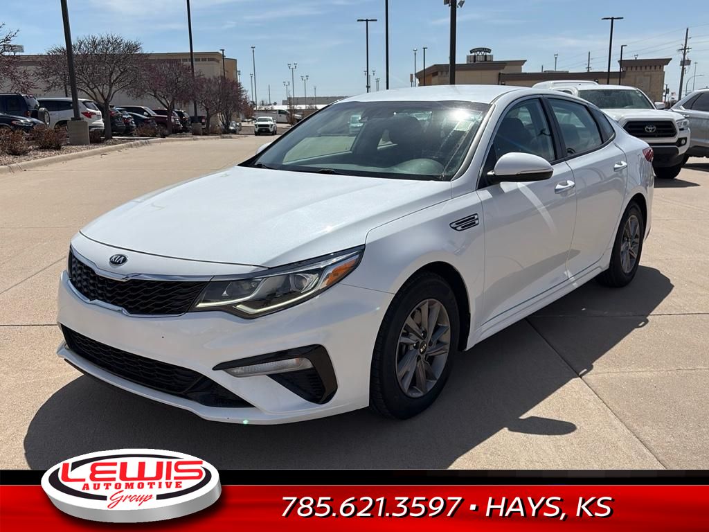 Used 2020 Kia Optima LX with VIN 5XXGT4L35LG425591 for sale in Hays, KS