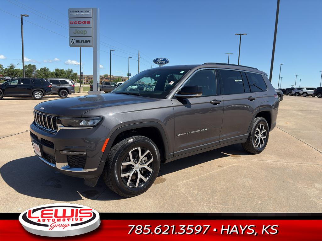 Used 2024 Jeep Grand Cherokee L Limited with VIN 1C4RJKBG5R8606645 for sale in Hays, KS