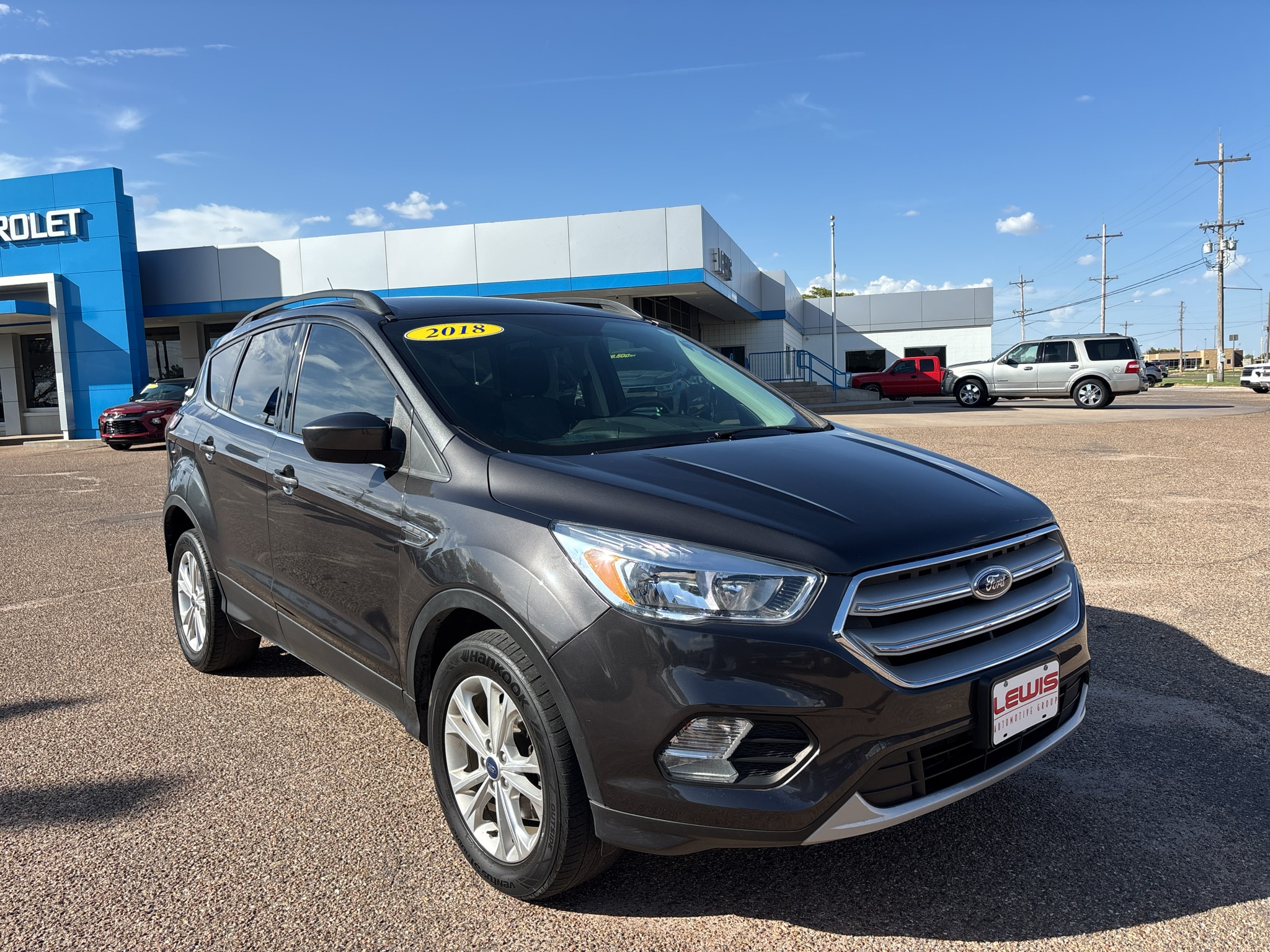 Used 2018 Ford Escape SE with VIN 1FMCU0GD8JUD04600 for sale in Garden City, KS