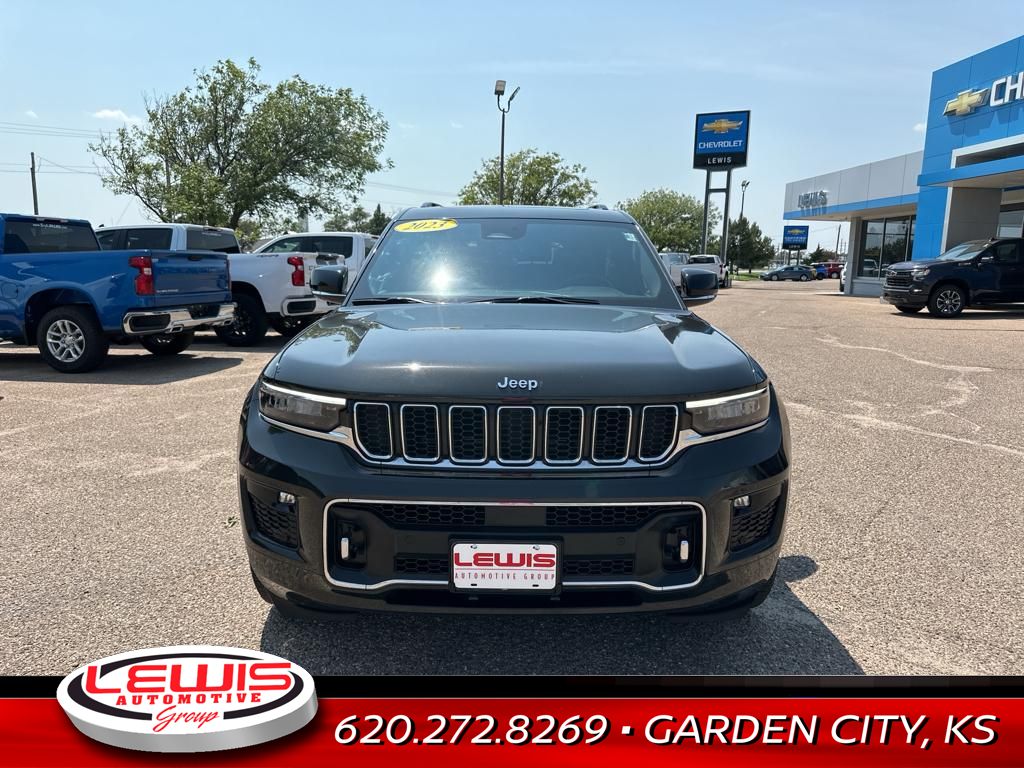 Used 2023 Jeep Grand Cherokee L Overland with VIN 1C4RJKDG4P8780166 for sale in Garden City, KS