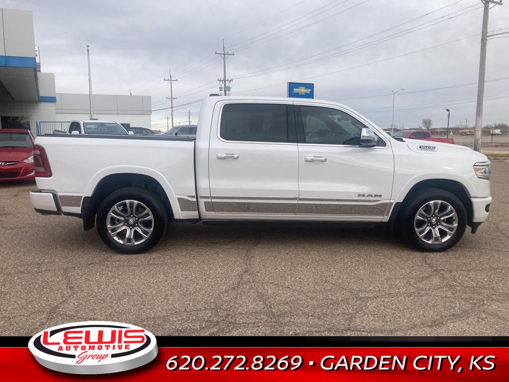 Used 2022 RAM Ram 1500 Pickup Limited with VIN 1C6SRFHT9NN351720 for sale in Garden City, KS