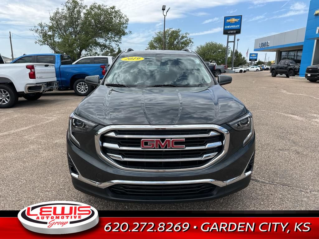 Used 2019 GMC Terrain SLT with VIN 3GKALPEX0KL227144 for sale in Garden City, KS