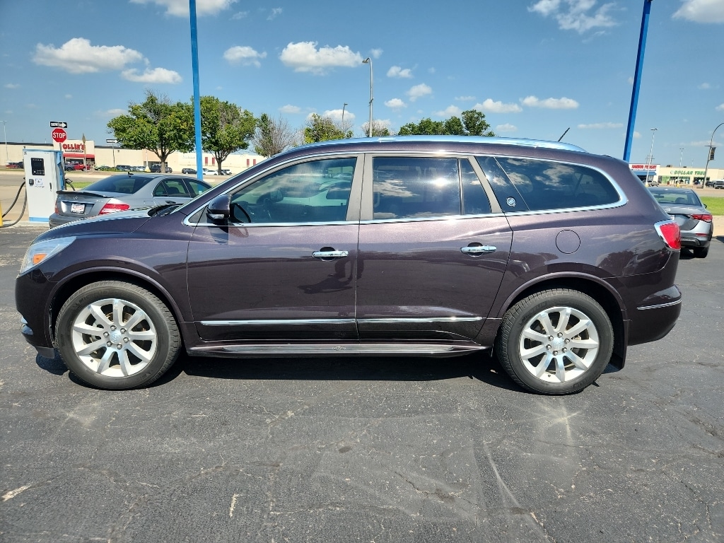 Used 2015 Buick Enclave Premium with VIN 5GAKVCKD4FJ175397 for sale in Hays, KS