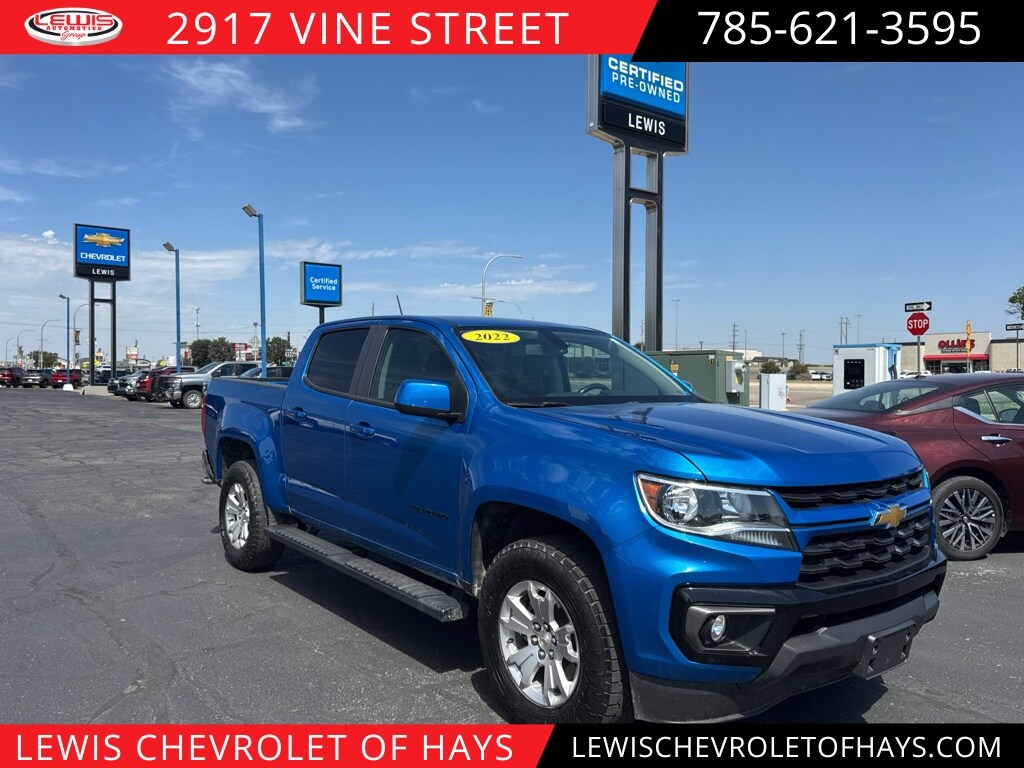 Used 2022 Chevrolet Colorado 2WD LT Truck Crew Cab