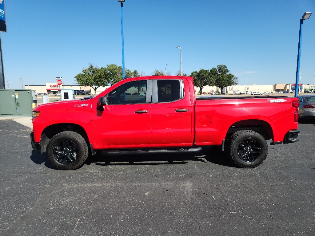 Used 2019 Chevrolet Silverado 1500 Custom Trail Boss Truck Double Cab