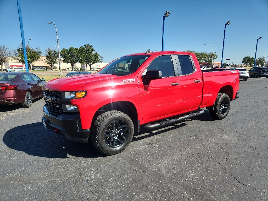 Used 2019 Chevrolet Silverado 1500 Custom Trail Boss Truck Double Cab