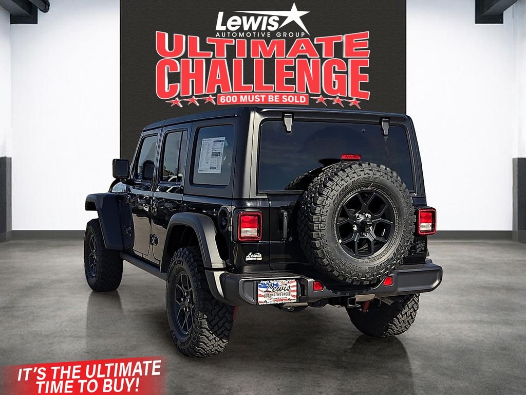 New 2026 Jeep Wrangler 4-DOOR WILLYS Sport Utility