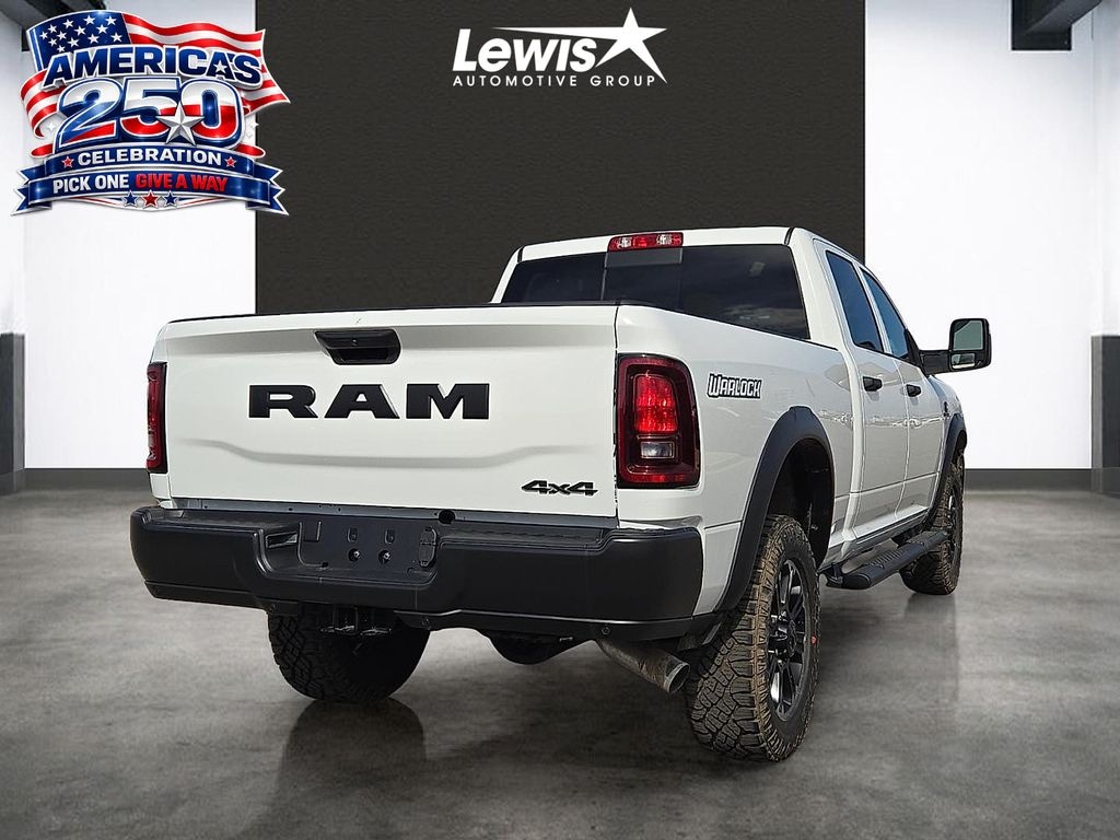 New 2026 Ram 2500 WARLOCK CREW CAB 4X4 6'4 BOX Pickup
