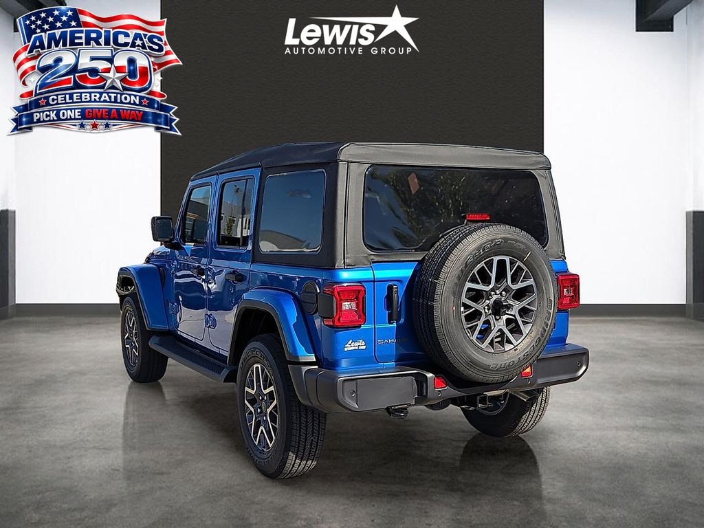 New 2026 Jeep Wrangler 4-DOOR SAHARA Sport Utility