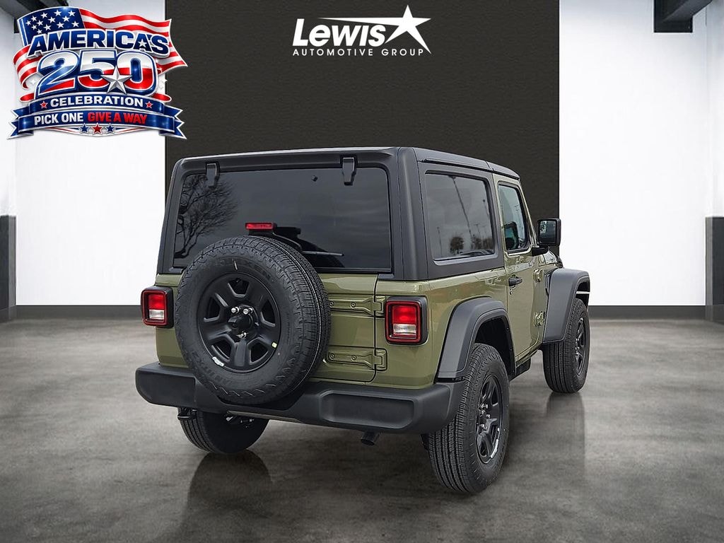 New 2026 Jeep Wrangler 2-DOOR SPORT Sport Utility