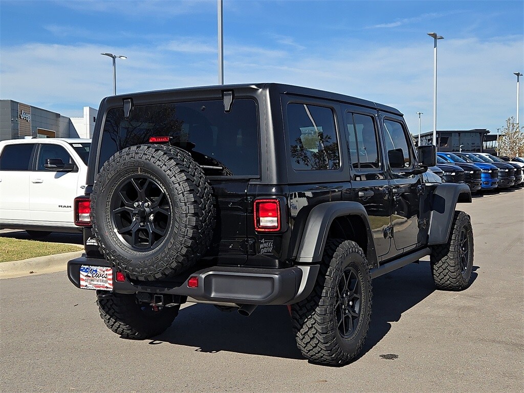 New 2026 Jeep Wrangler 4-DOOR WILLYS Sport Utility