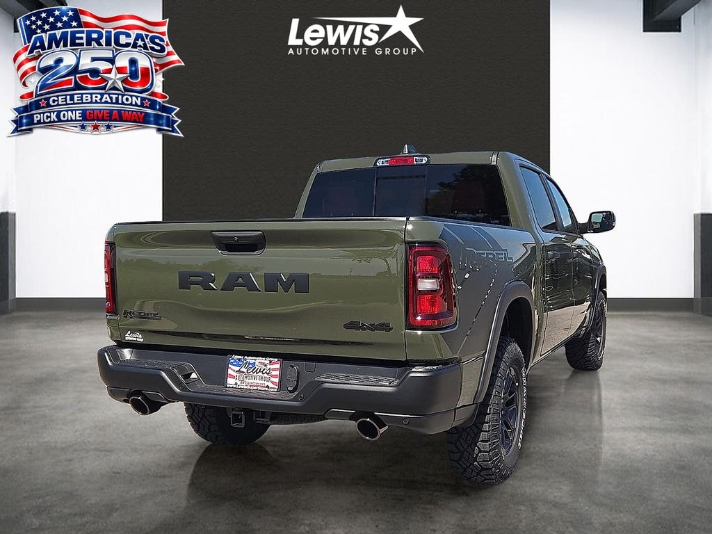 New 2026 Ram 1500 REBEL CREW CAB 4X4 5'7 BOX Pickup
