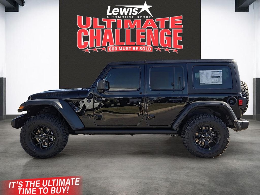 New 2026 Jeep Wrangler 4-DOOR WILLYS Sport Utility