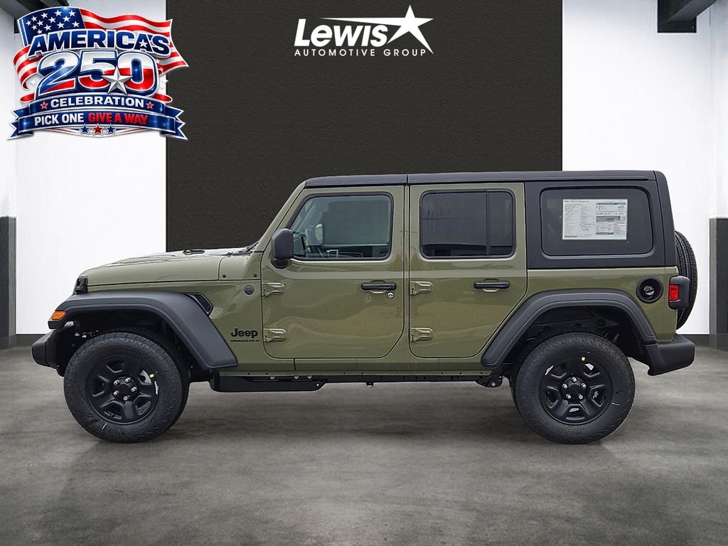 New 2026 Jeep Wrangler 4-DOOR SPORT Sport Utility