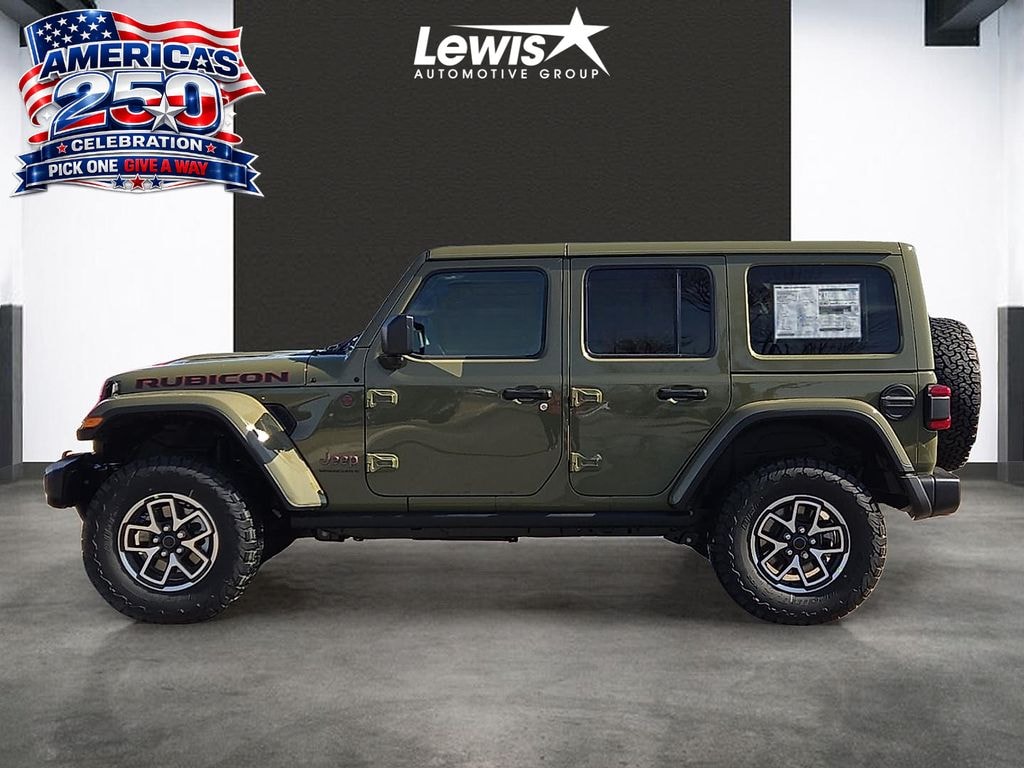 New 2026 Jeep Wrangler 4-DOOR RUBICON Sport Utility