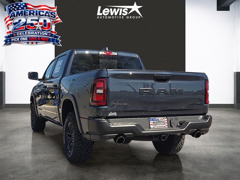 New 2026 Ram 1500 REBEL CREW CAB 4X4 5'7 BOX Pickup