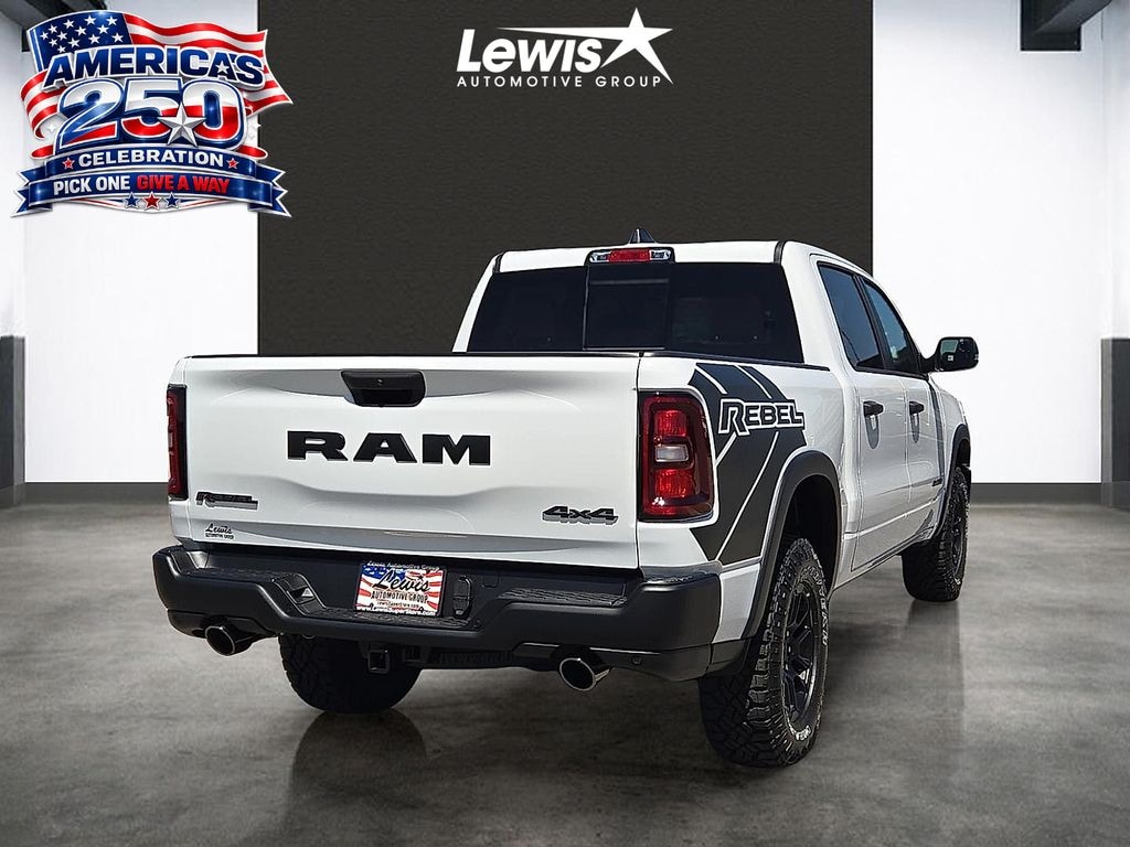 New 2026 Ram 1500 REBEL CREW CAB 4X4 5'7 BOX Pickup