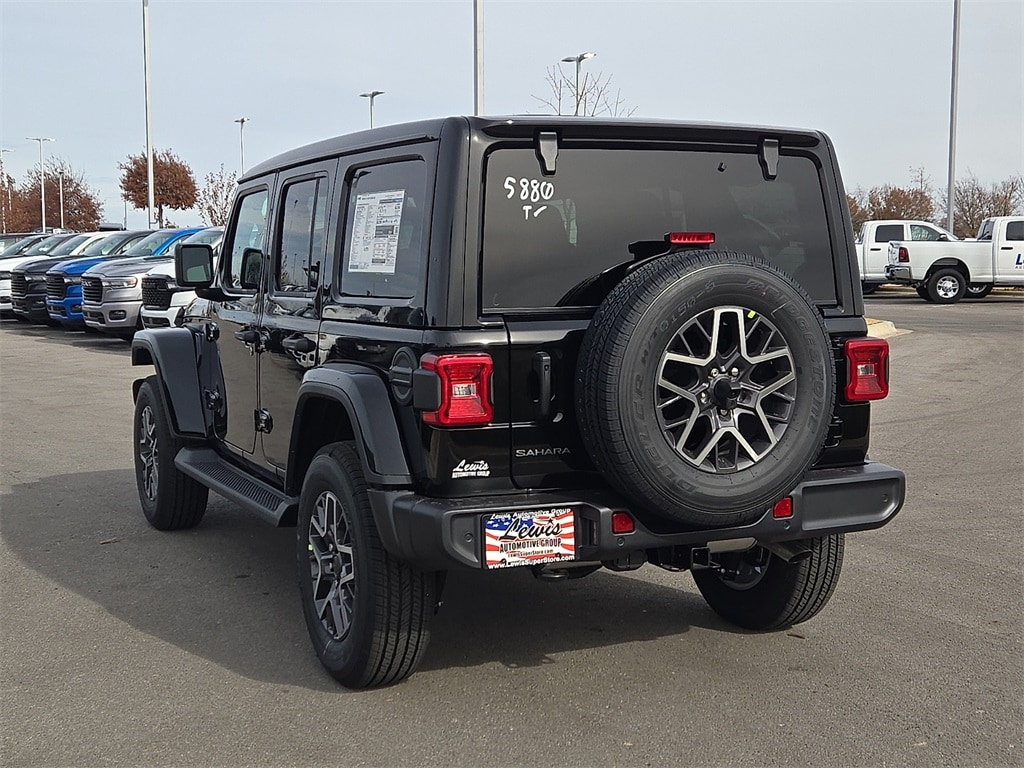 New 2026 Jeep Wrangler 4-DOOR SAHARA Sport Utility