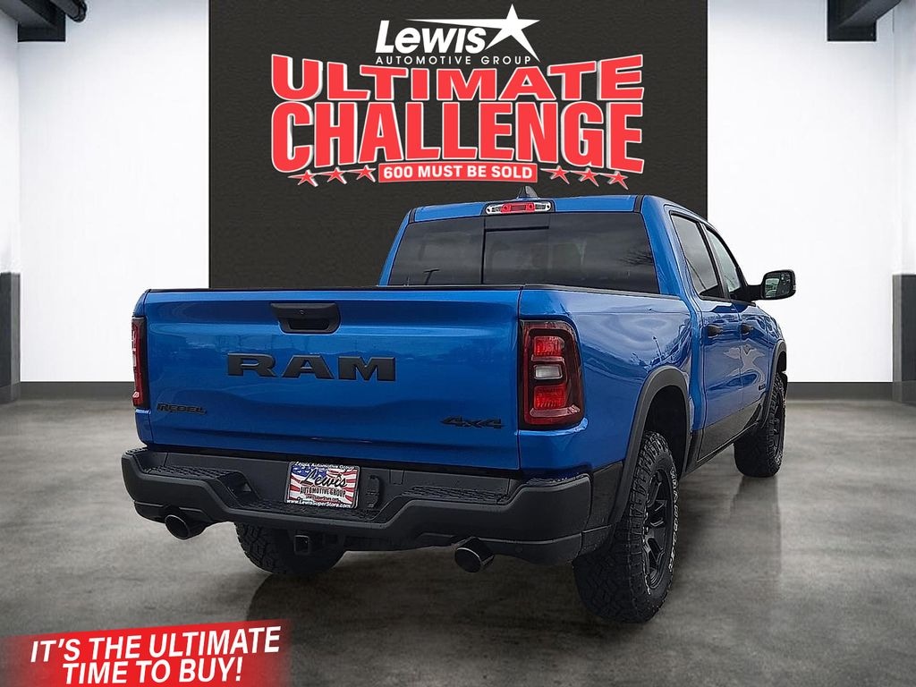 New 2026 Ram 1500 REBEL CREW CAB 4X4 5'7 BOX Pickup