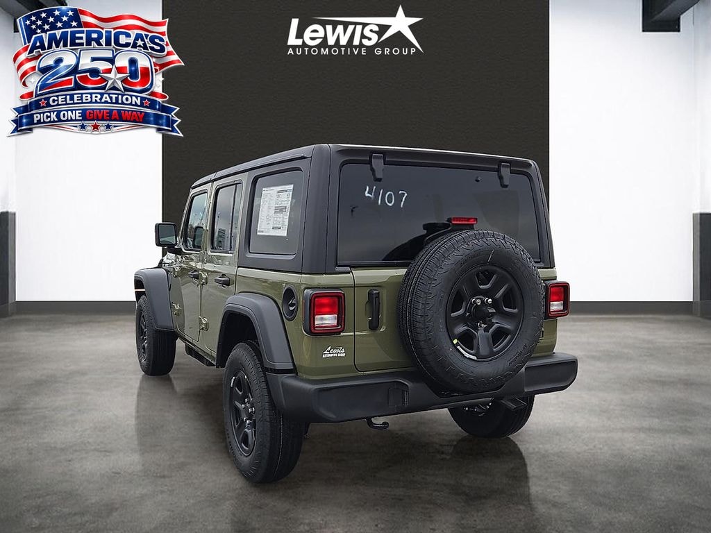 New 2026 Jeep Wrangler 4-DOOR SPORT Sport Utility