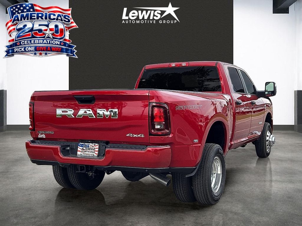New 2026 Ram 3500 BIG HORN CREW CAB 4X4 8' BOX Pickup