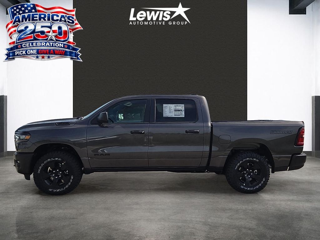 New 2026 Ram 1500 WARLOCK CREW CAB 4X4 5'7 BOX Pickup