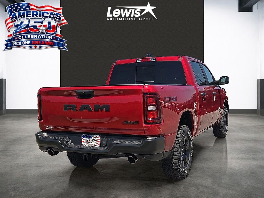 New 2026 Ram 1500 WARLOCK CREW CAB 4X4 5'7 BOX Pickup
