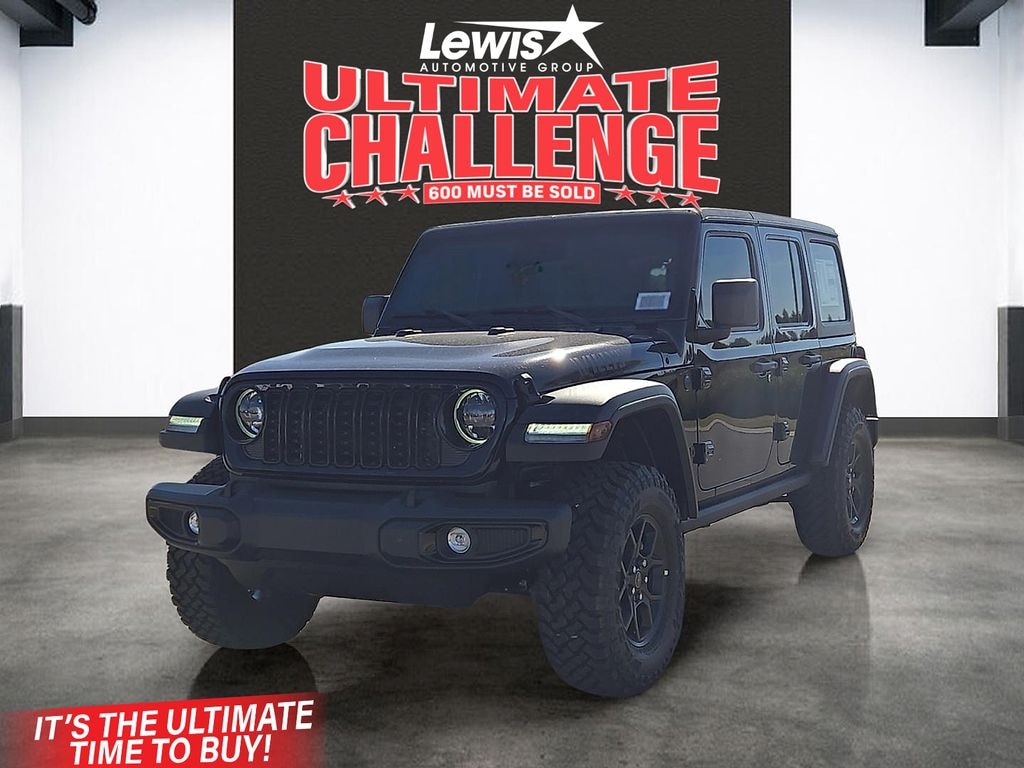 New 2026 Jeep Wrangler 4-DOOR WILLYS Sport Utility