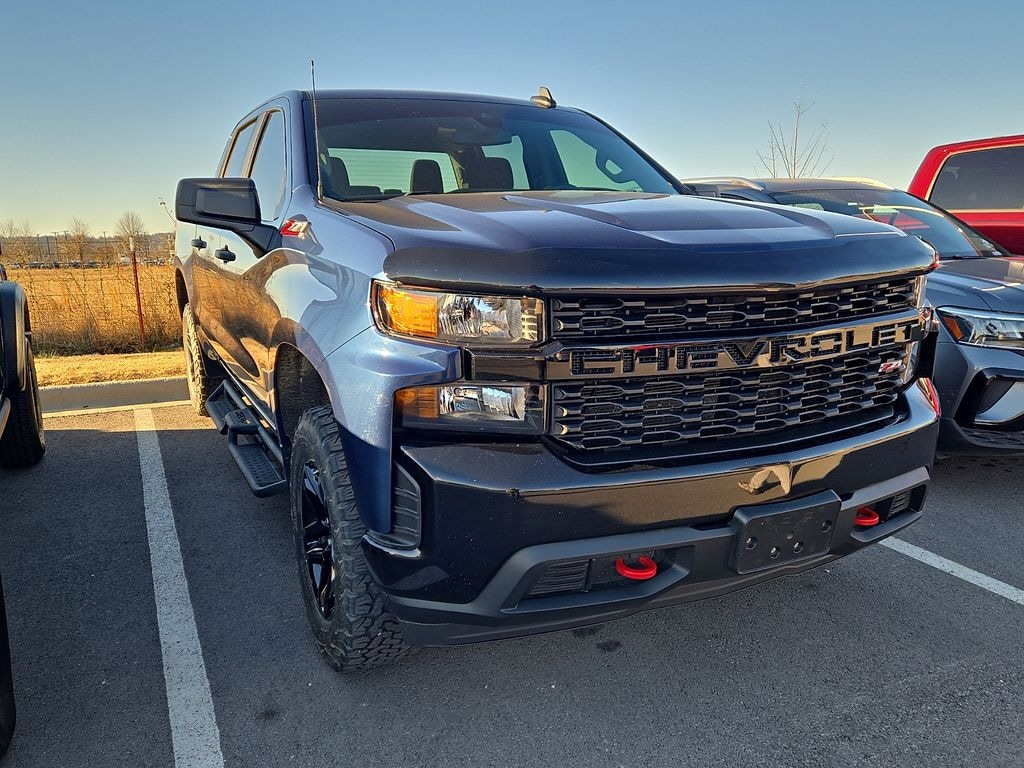 Used 2021 Chevrolet Silverado 1500 Custom Trail Boss Truck Crew Cab