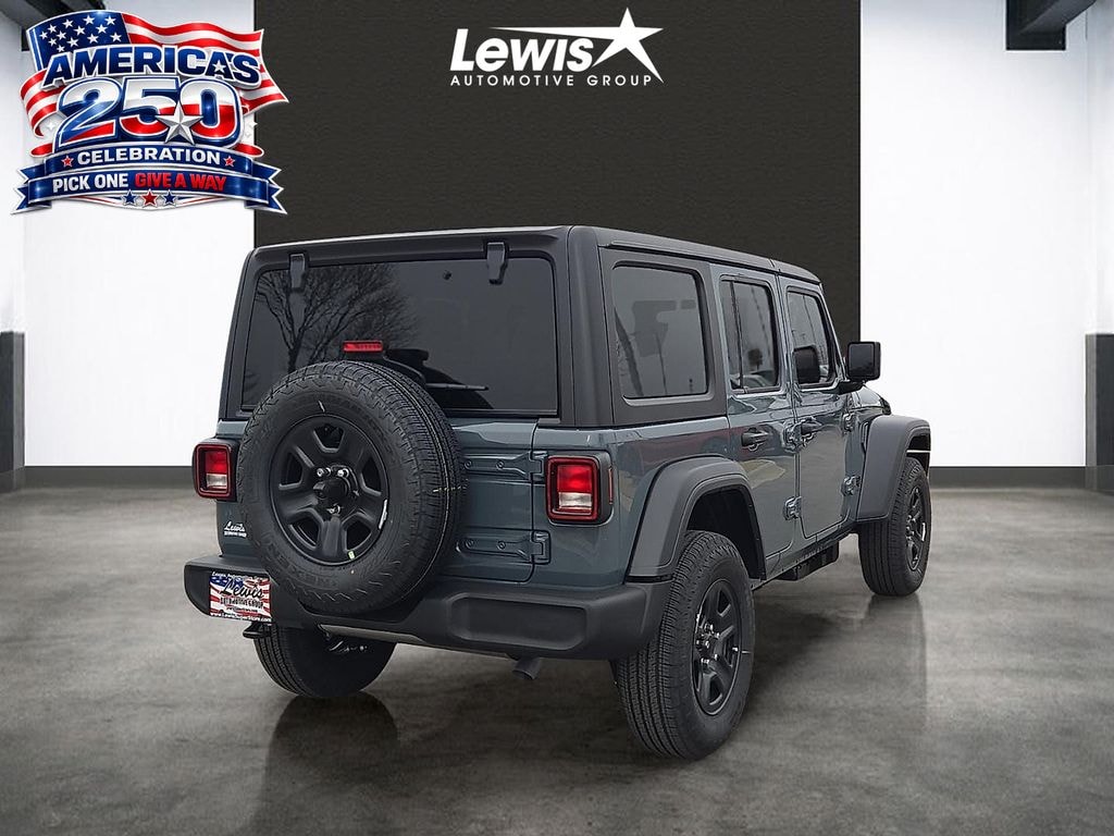 New 2026 Jeep Wrangler 4-DOOR SPORT Sport Utility