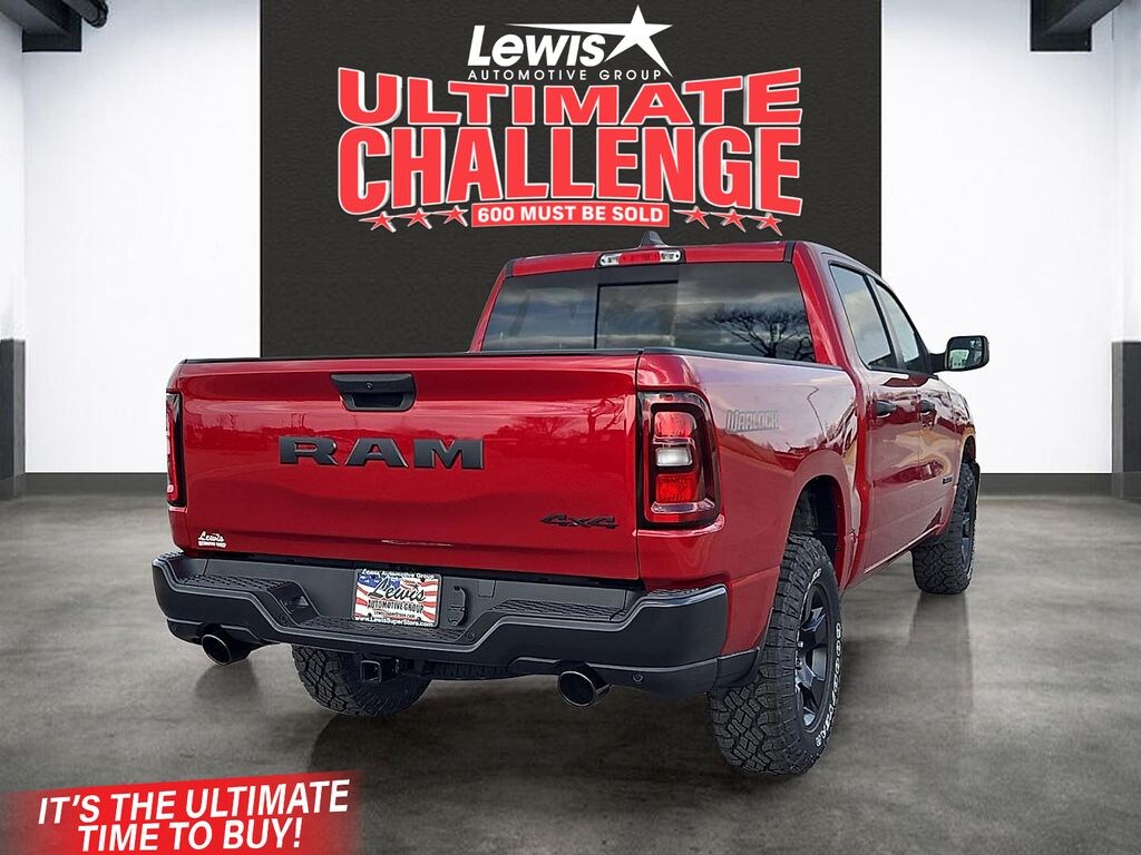 New 2026 Ram 1500 WARLOCK CREW CAB 4X4 5'7 BOX Pickup