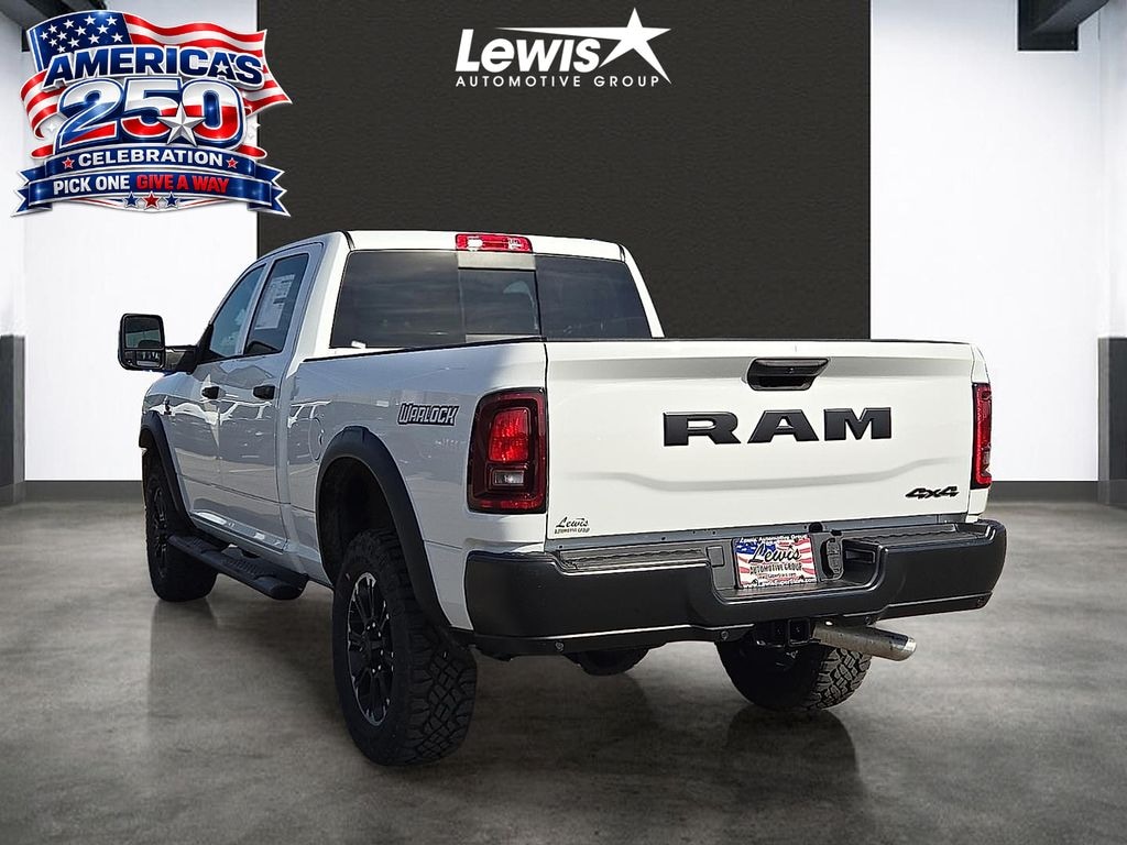 New 2026 Ram 2500 WARLOCK CREW CAB 4X4 6'4 BOX Pickup