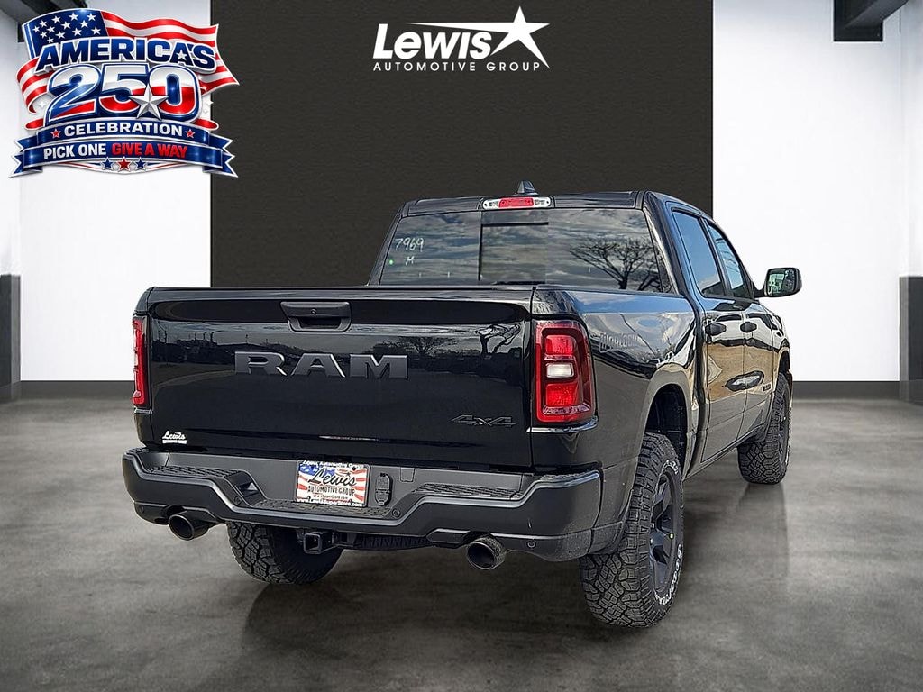 New 2026 Ram 1500 WARLOCK CREW CAB 4X4 5'7 BOX Pickup
